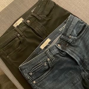 2x Madewell Mens Denim Skinny - 30x30